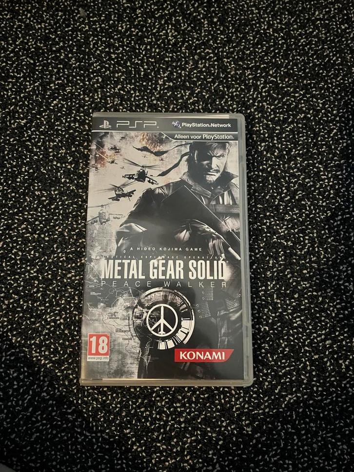 Metal Gear Solid: Peace Walker - PSP, Spelcomputers en Games, Games | Sony PlayStation Portable, Gebruikt, Avontuur en Actie, 1 speler