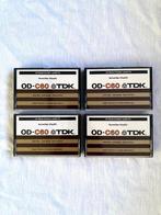 Set van 4x TDK OD C60 cassettebandjes, Ophalen of Verzenden, Gebruikt, 2 t/m 25 bandjes, Onbespeeld