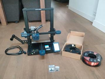 Anycubic vyper 3d printer+filament beschikbaar voor biedingen