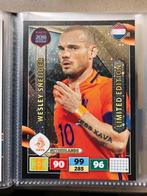 Panini Road to WK 2018 Wesley Sneijder XL Limited Edition, Verzamelen, Ophalen of Verzenden, Zo goed als nieuw, Overige sporten