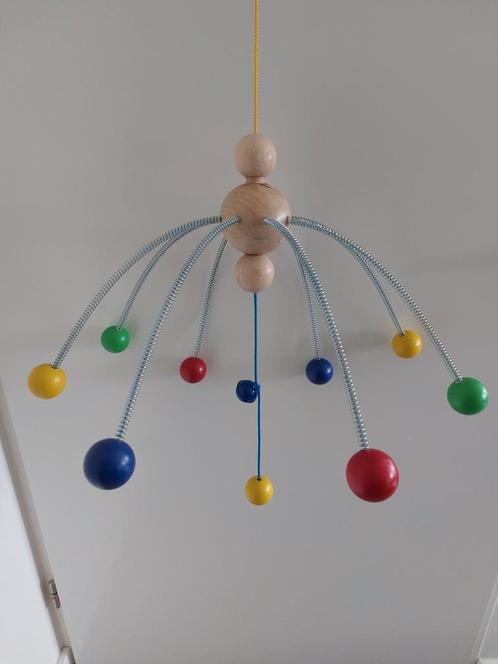 Hangmobiel kralenspin, Kinderen en Baby's, Kinderkamer | Inrichting en Decoratie, Wanddecoratie, Ophalen of Verzenden