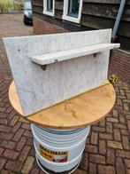 Marmeren wandplank met console, Ophalen, Gebruikt