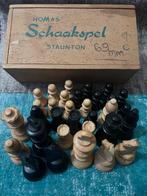Homas Schaakspel Staunton - Vintage Bordspel, Hobby en Vrije tijd, Gezelschapsspellen | Bordspellen, Een of twee spelers, Ophalen of Verzenden
