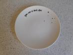 Bord 15 cm. "You are a Rockstar"  VT Wonen, Huis en Inrichting, Keuken | Servies, Ophalen of Verzenden, Zo goed als nieuw, Bord(en)