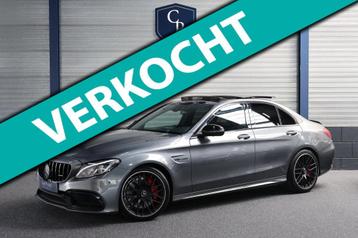 Mercedes-Benz C-klasse AMG 63 S KUIPSTOELEN/SFEER/PANORAMADA beschikbaar voor biedingen