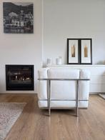 Cassina LC2 Grand Confort fauteuil Le Corbusier wit leder, Ophalen of Verzenden
