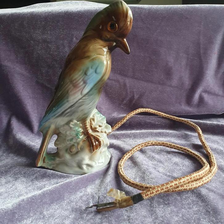 Oude Parfumlamp Vogel - Keramiek, Antiek en Kunst, Curiosa en Brocante, Ophalen of Verzenden