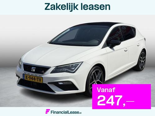 SEAT Leon 1.5 TSI FR Virtual/Adaptieve/keyless/Stoelverw, Auto's, Seat, Bedrijf, Lease, Financial lease, Leon, ABS, Adaptive Cruise Control