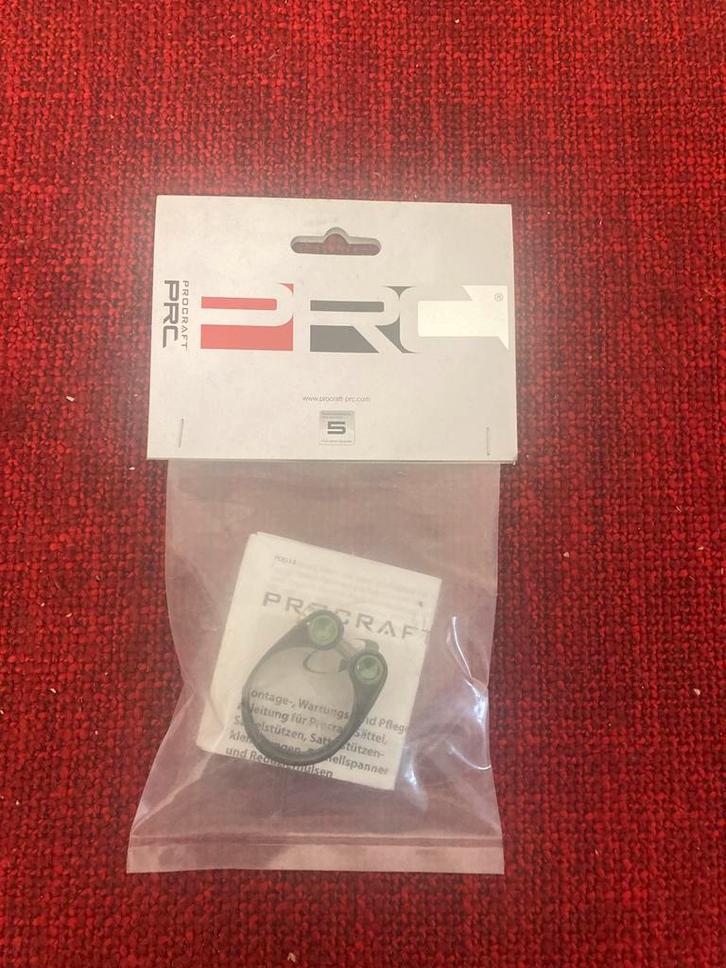 Carbon zadelpen klem 31,8, Sport en Fitness, Wielrennen, Zo goed als nieuw, Overige typen, Ophalen of Verzenden