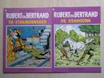 Robert en Bertrand 15 + 52 (SC), Boeken, Meerdere stripboeken, Ophalen of Verzenden, Zo goed als nieuw, Studio Vandersteen