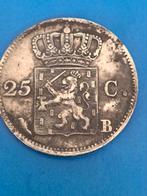 Zf 25 cent 1826B, Postzegels en Munten, Munten | Nederland, Ophalen of Verzenden, 25 cent