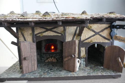 Miniatuur bakhuis voor bij Kerststal of modelbouwlandschap !, Diversen, Kerst, Nieuw, Ophalen of Verzenden