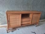 Teakhouten dressoir, Ophalen, 150 tot 200 cm, Teakhout, Zo goed als nieuw