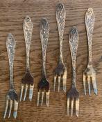 Gebaksvorkjes 6 stuks, Antiek en Kunst, Ophalen of Verzenden
