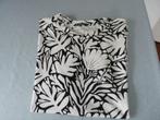 wit tshirt met zwart print bloem etc van Jack & Jones mt XXL, Wit, Overige maten, Ophalen of Verzenden, Zo goed als nieuw