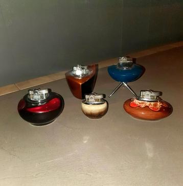 5 Vintage Tafel Aanstekers Set beschikbaar voor biedingen