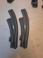 2 Märklin C-rail wissels 24671, Wisselstroom, Gebruikt, Rails, Ophalen of Verzenden