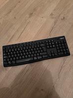 Logitech Qwerty Toetsenbord met USB Ontvanger, Ophalen of Verzenden, Qwerty, Gebruikt, Draadloos