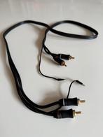 Interlink phono kabel tulp met aarde 1,2m voor platenspeler, Audio, Tv en Foto, Audiokabels en Televisiekabels, Ophalen of Verzenden