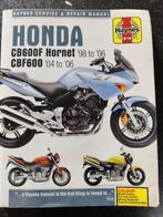 Haynes service & repair manual Honda CB600F CBF600 98 - 96, Motoren, Handleidingen en Instructieboekjes, Ophalen of Verzenden