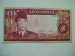 1042. Indonesia, 100 rupiah 1960 VF Soekarno., Verzenden, Zuidoost-Azië, Los biljet
