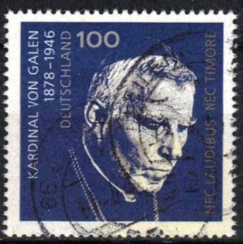 Duitsland 1996 - Yvert 1680 - Kardinaal von Galen (ST), Postzegels en Munten, Postzegels | Europa | Duitsland, Gestempeld, 1990 tot heden