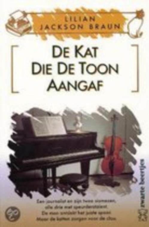 Lilian jackson braun: de kat die de toon aangaf, Boeken, Detectives, Gelezen, Ophalen of Verzenden