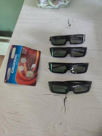Panasonic 3d brillen 4 stuks beschikbaar voor biedingen