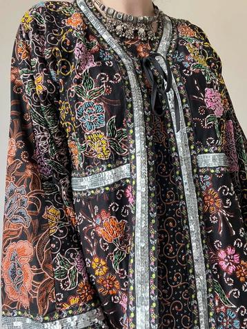 Boho kaftan/maxijurk,M/L.Batik boho bohemian glitter paillet beschikbaar voor biedingen
