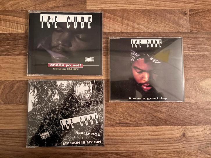 Ice Cube CD Singles (3 stuks), Cd's en Dvd's, Cd Singles, Zo goed als nieuw, Pop, 6 singles of meer, Ophalen of Verzenden