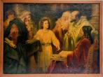 Reproductie van Jezus in de tempel met schriftgeleerden, Antiek en Kunst, Ophalen