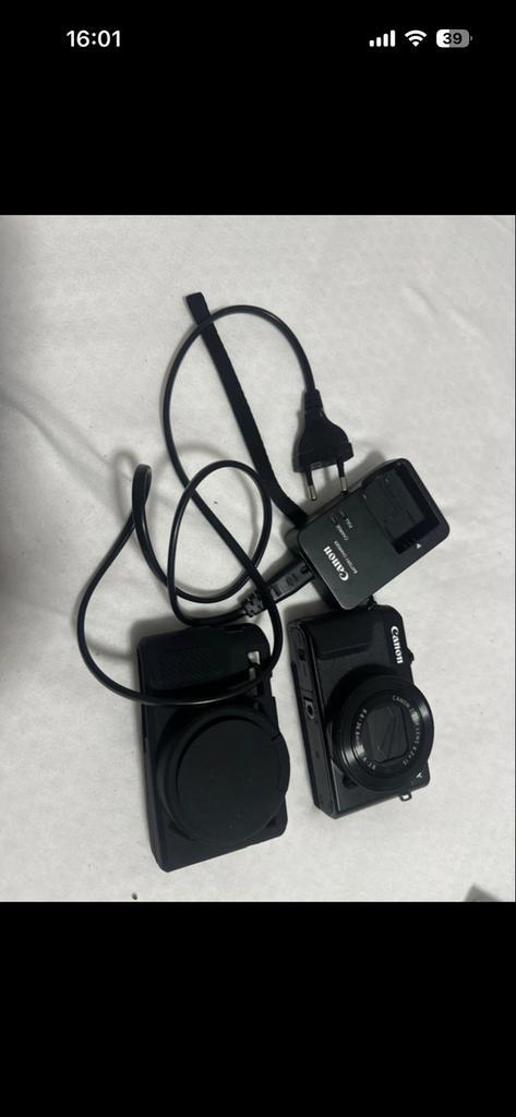 Canon g7x mark ii, Audio, Tv en Foto, Fotocamera's Digitaal, Zo goed als nieuw, Compact, Canon, Minder dan 4 keer, Ophalen of Verzenden