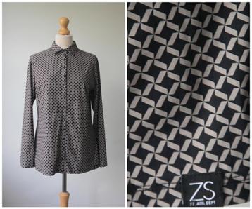 Zoso - nieuwstaat Lucy blouse / grijs zwart / maat L beschikbaar voor biedingen