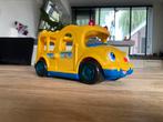 Little people schoolbus, Kinderen en Baby's, Speelgoed | Fisher-Price, Ophalen, Zo goed als nieuw, Auto of Voertuig, Met geluid