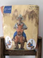 Opblaasbare cowboy pak, Maat 52/54 (L), Carnaval, QCS, Nieuw