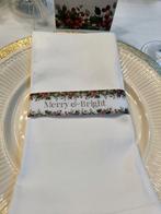 Kersttafel aankleding set rood, Ophalen of Verzenden, Nieuw