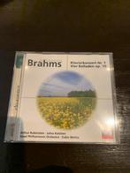 CD Brahms Klavierkonzert Nr. 1, Ophalen of Verzenden, Romantiek, Zo goed als nieuw, Orkest of Ballet