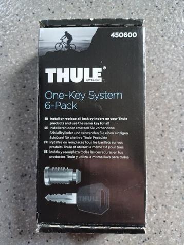 Thule One-Key System 6-pack (gelijke sleutel set) beschikbaar voor biedingen