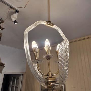 Vintage Murano kroonluchter beschikbaar voor biedingen