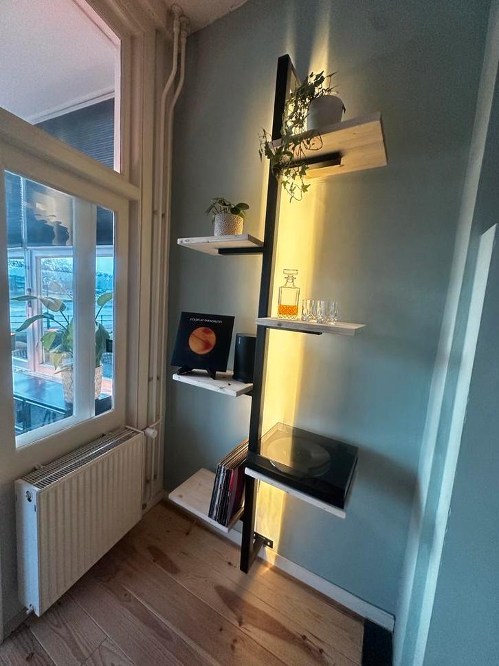 Wandkast/Audio Meubel met Philips Hue - Op Maat, Huis en Inrichting, Kasten | Overige, Nieuw, Ophalen