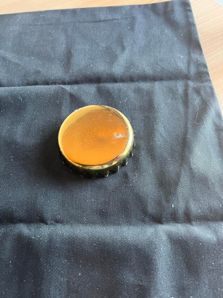 Iconische Georg Jensen opener kroonkurk, Ophalen of Verzenden, Gebruikt, Overige materialen, Los bestek