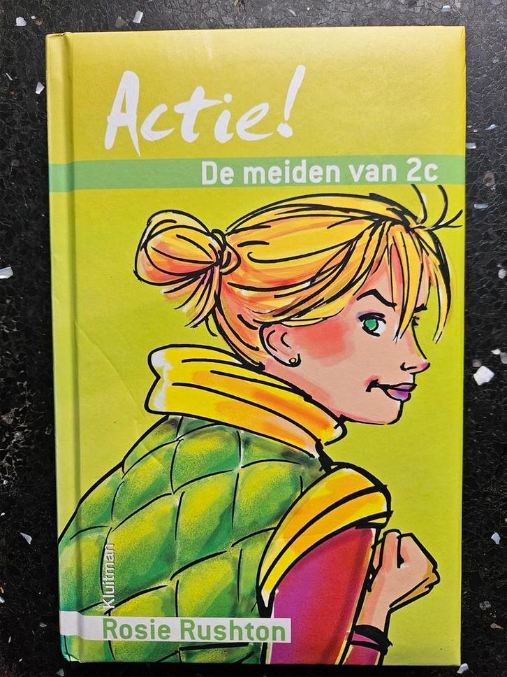 Actie! De meiden van 2c - Rosie Rushton, Boeken, Kinderboeken | Jeugd | onder 10 jaar, Zo goed als nieuw, Fictie algemeen, Ophalen of Verzenden