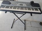 Casio CTK-491 Keyboard met Standaard, Muziek en Instrumenten, Ophalen, Casio, Aanslaggevoelig, 61 toetsen