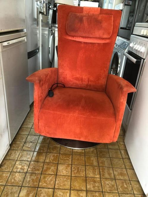 Fauteuil / stoel, Huis en Inrichting, Fauteuils, Gebruikt, Stof, 50 tot 75 cm, 75 tot 100 cm, Ophalen