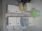 15 Nw schenk kannetjes samen €7.50  melk suiker sap et., Ophalen of Verzenden, Nieuw, Groen