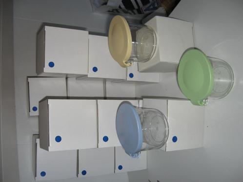 15 Nw schenk kannetjes samen €7.50  melk suiker sap et., Huis en Inrichting, Keuken | Tupperware, Nieuw, Blauw, Geel, Groen, Ophalen of Verzenden