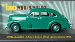 Opel Kapitan 4 deurs 1950 groen 1:43 Ixo Museum Pol, Hobby en Vrije tijd, Ophalen of Verzenden, Nieuw, Auto, Overige merken