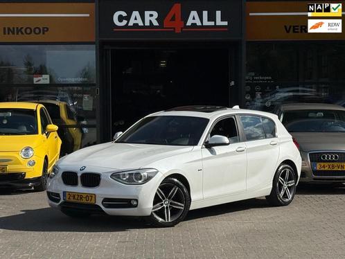 BMW 1-serie 114i Business+ PDC/DAKJE/XENON/LEDER/STLVRM/NAVI, Auto's, BMW, Bedrijf, Te koop, 1-Serie, ABS, Airbags, Airconditioning