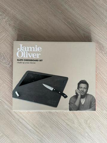 Jamie Oliver Slate Cheeseboard Set – Chalk Up Your Cheese! beschikbaar voor biedingen