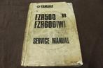 Yamaha FZR500 FZR600 1989 motorcycle service manual, Ophalen of Verzenden, Yamaha